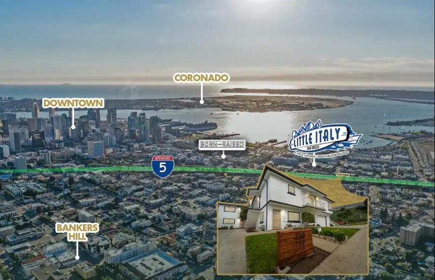 Perla D'Italia -1Br- Free Driveway Parking -1 Car Apartment San Diego Bagian luar foto